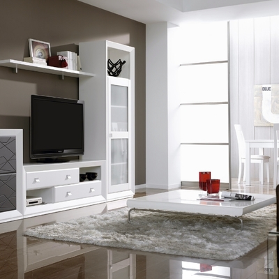 DECORACIÓN DE SALÓN CON APILABLE