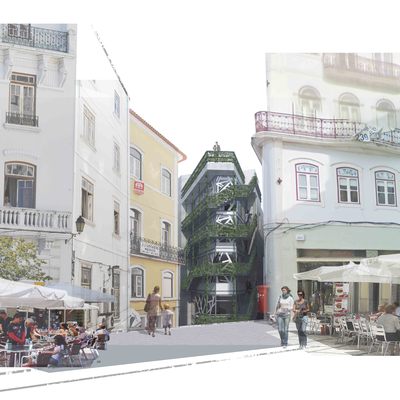 Centro de actividades urbanas en Coimbra (Portugal)