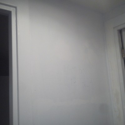 Despues del masillado y pintado queda GENIAL