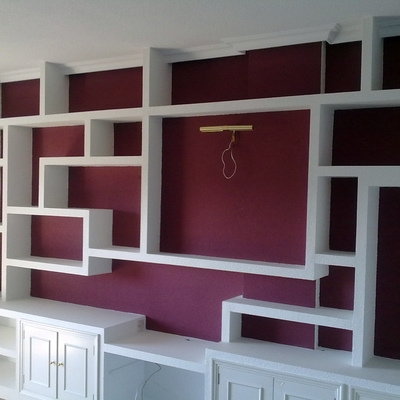 Detalle de Librería de Pladur
