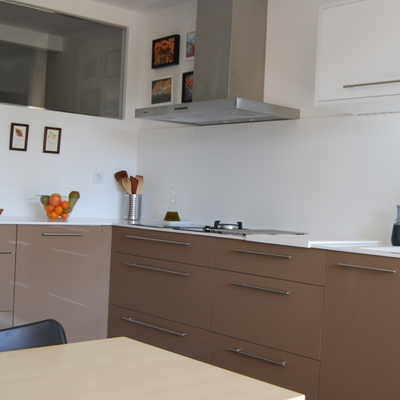 Cocina en Krion