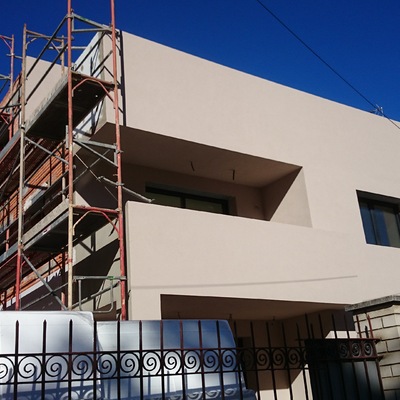 Fachada Sate con sistema Baumit 