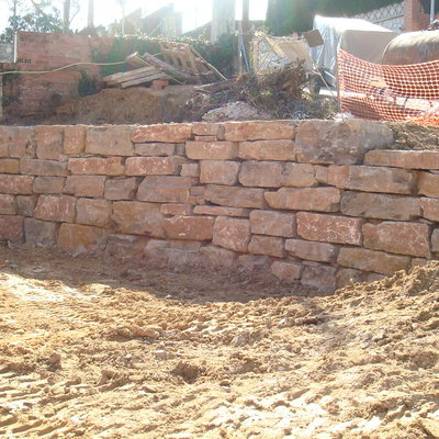 Muros de rocalla 