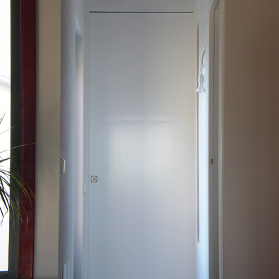 Puerta lacada blanco