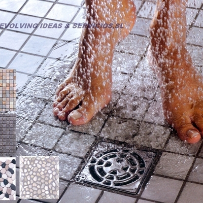 Ducha de obra de gresite
