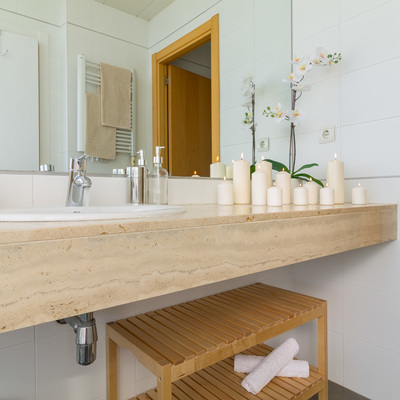 Baño | Dúplex Diagonal Mar | by Carmela Cebrián