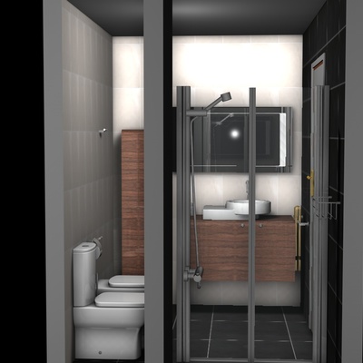 Ejemplo Diseño de Baño /  Exemple Disseny de Bany