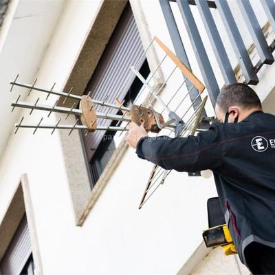 Orientación antena