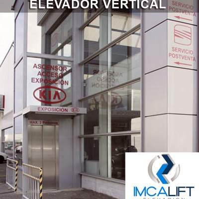 Elevador vertical Concesionario Kia Pamplona