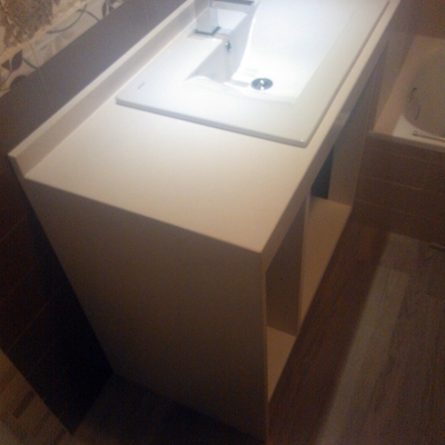 encimera de baño de yukon