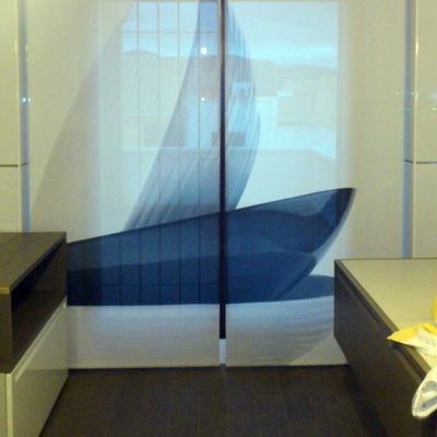 Enrollables screen con serigrafia cuencos