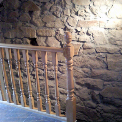 escalera apartamento