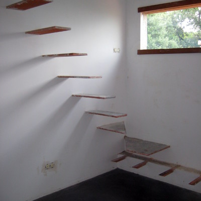 Escalera volada