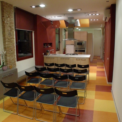 Escuela de Cocina acabada.