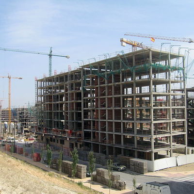 estructura para particular ,edificio grande