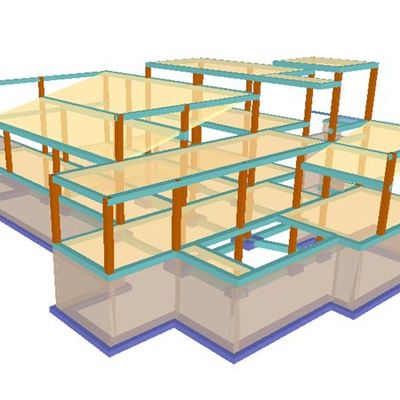 Perspectiva cype calculo estructura unifamiliar
