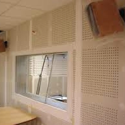 ESTUDIO GRABACION CON VISOR