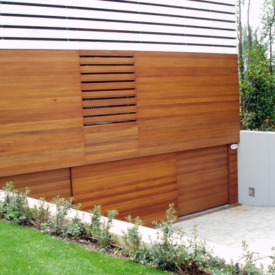 fachada de madera