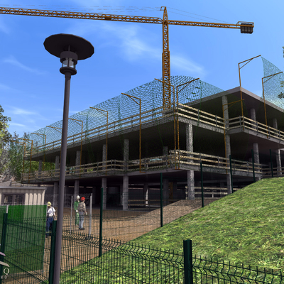Fase estructura edificio administrativo Algeciras