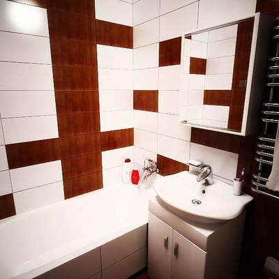 Baño que destaca con su diseño sencillo 