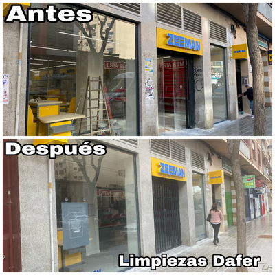 Limpieza Fachada Zeeman