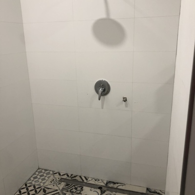 Ducha de obra