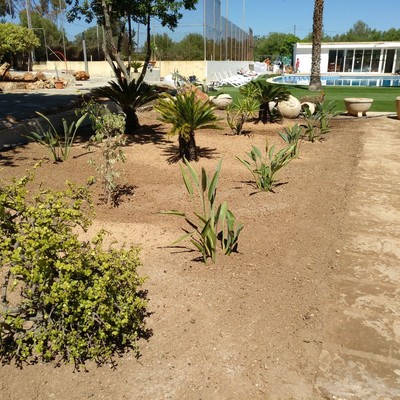 Jardines hoteles