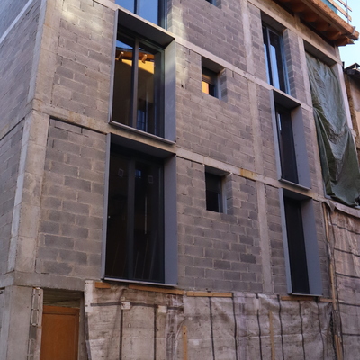 Proceso obra Hotel en Puigcerdà