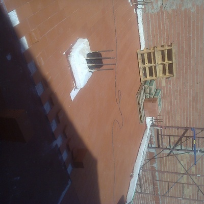 Impermeabilización terraza y colocación de resilla