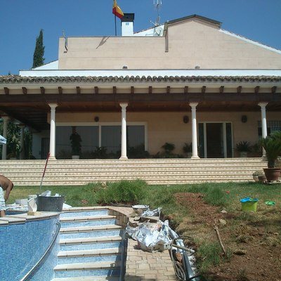Detalle fachada posterior