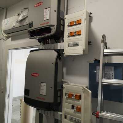 Instalacion Fronius 15Kw+15Kw en cascada