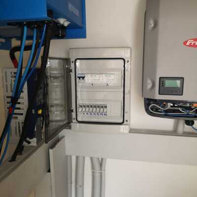 Instalacion fronius 5kw