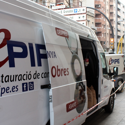 Furgoneta y compresor ePIPE