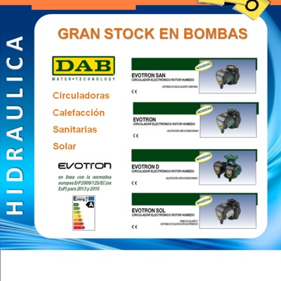 GRAN STOCK EN BOMBAS