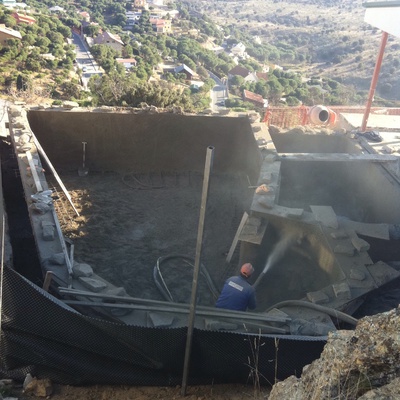 Guiñado de piscina