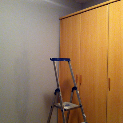 habitacion  problema humedad reformada 