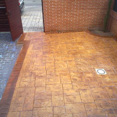 Hormigon impreso