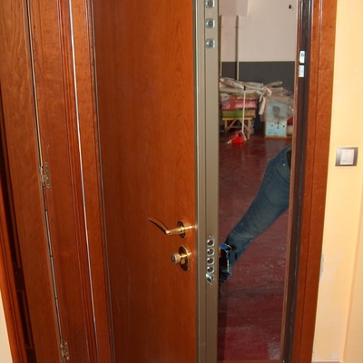 PUERTA ACORAZADA CORTAFUEGO R F 90