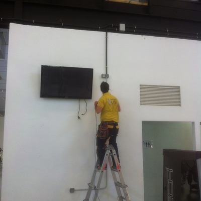 iluminacion en gym alcorcon 2