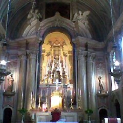 iluminacion LED iglesia