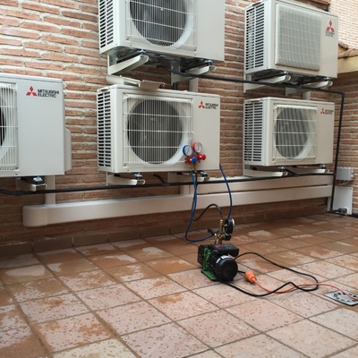 Instalacion 5 unidades exteriores