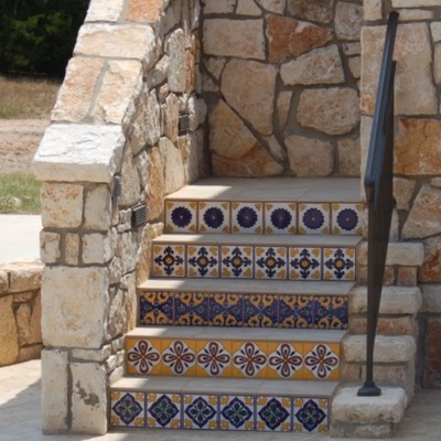 Escalera rústica 