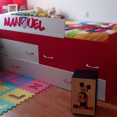 Cama dormitorio infantil