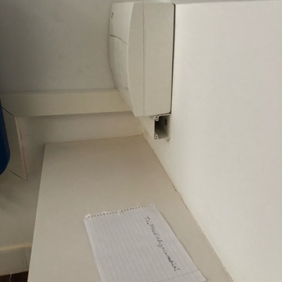 Cuandro Conrriente continua en interior