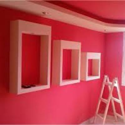 pintado de mural dos colores