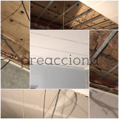 Insonorización de techos en local de restauración