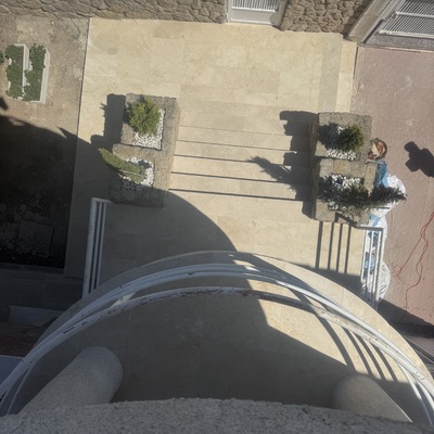 Marmol entrada e balco