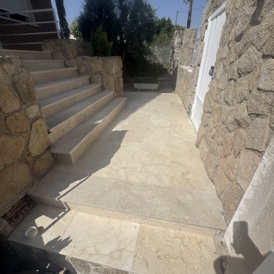 Escalera marmol