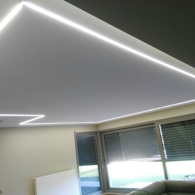 iluminación mediante tiras led