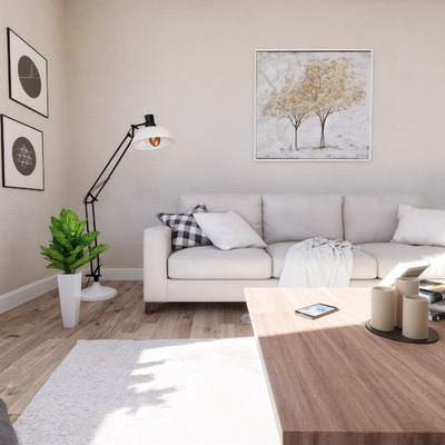 Renderizado 3D Salón